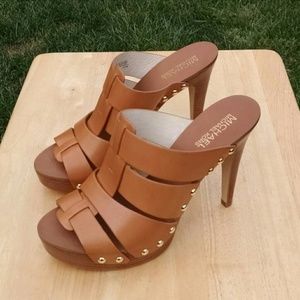 MICHAEL Michael Kors - Leather Mule Pump 8